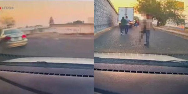 Captan en video privación de la libertad de dos personas en carretera de Jalisco 