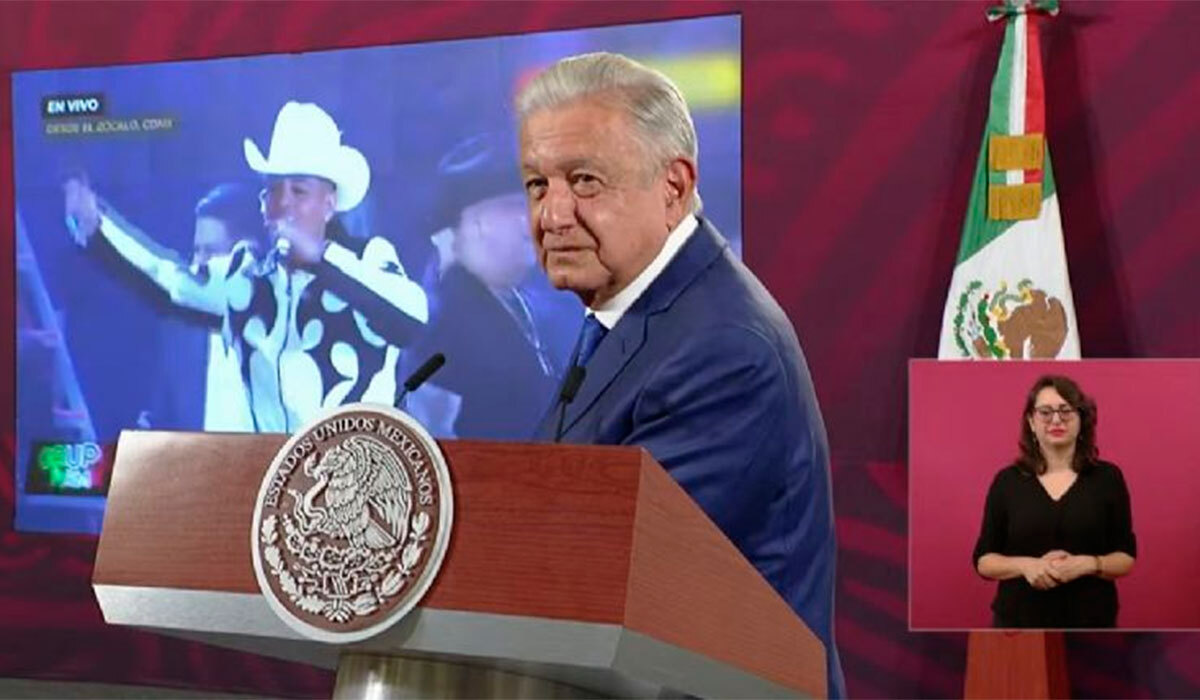 AMLO rechaza censurar corridos tumbados, pero presentará su 'playlist' como alternativa