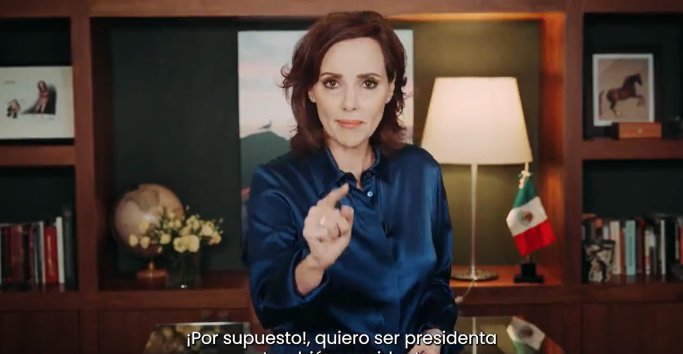 Lily Téllez confirma que será candidata a la presidencia de México, pero duda en ir con Va por México