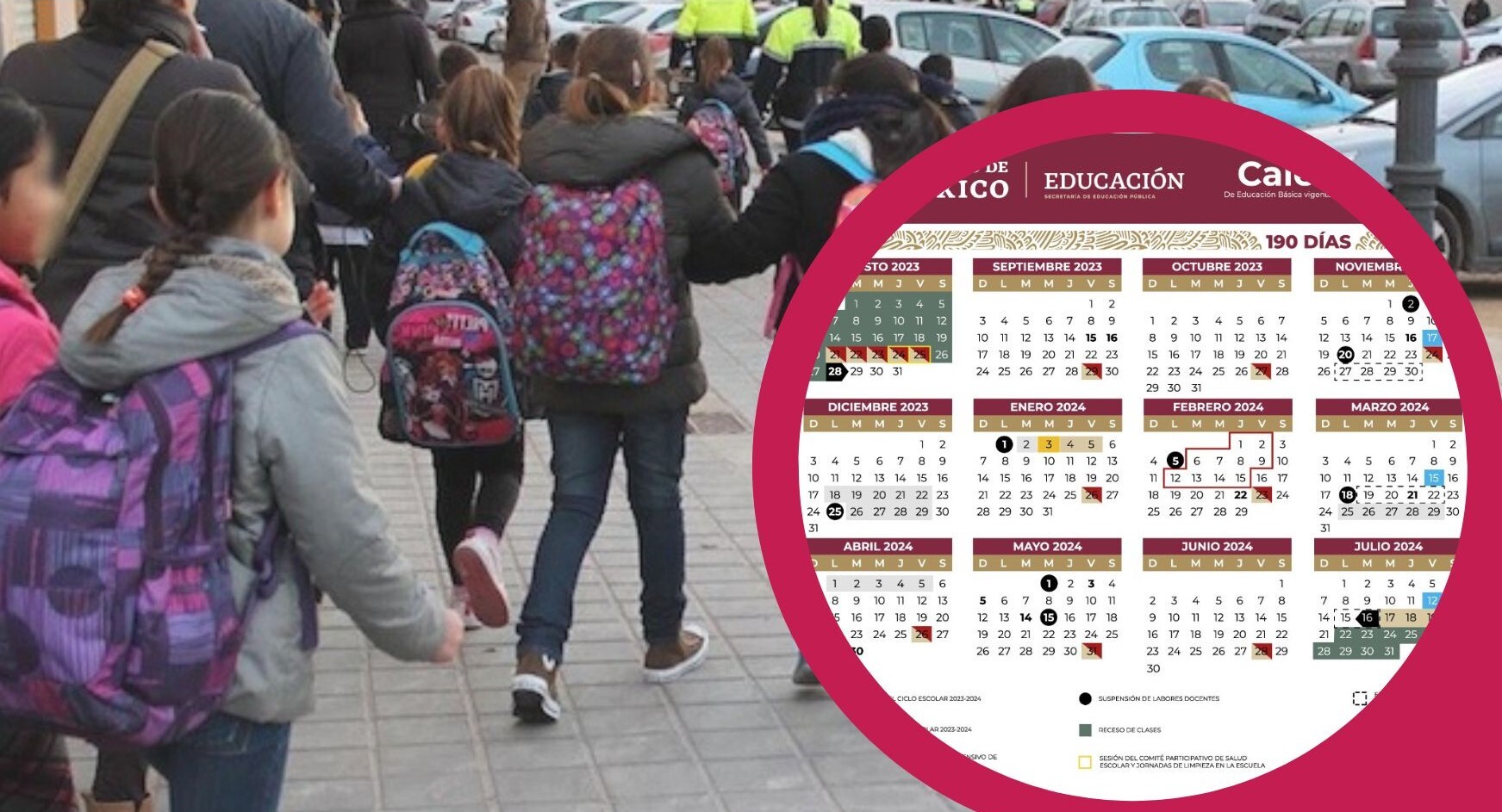 Calendario SEP 2023-2024: estas son las fechas de inicio de clases, vacaciones y puentes