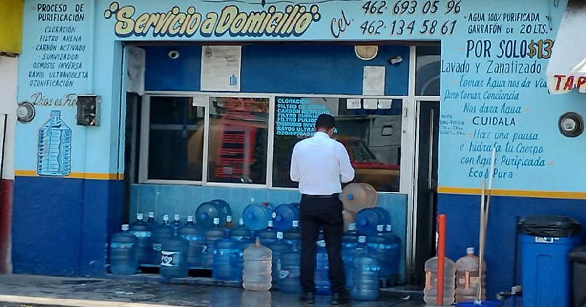 Salud Guanajuato detecta irregularidades en empresas purificadoras de agua