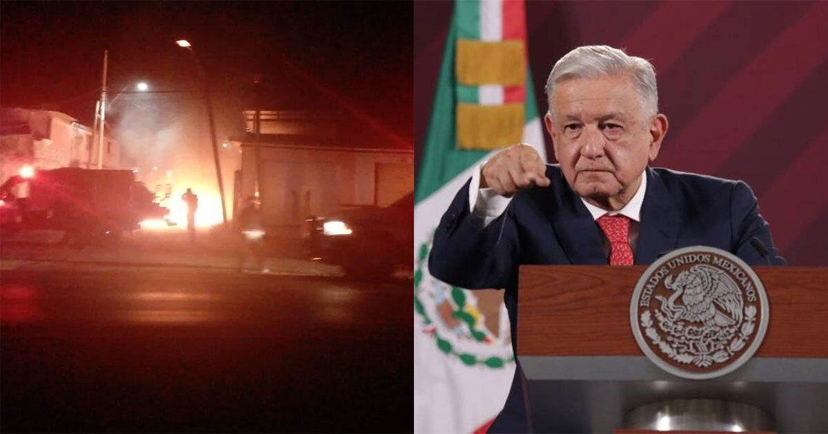 AMLO: Autores intelectuales de coche bomba en Celaya, Guanajuato ya están identificados