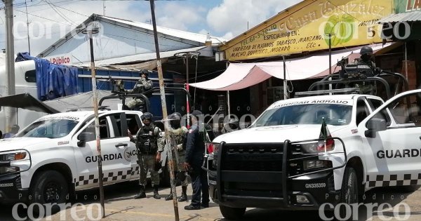 Balacera en Central de Abastos de Celaya deja un lesionado 