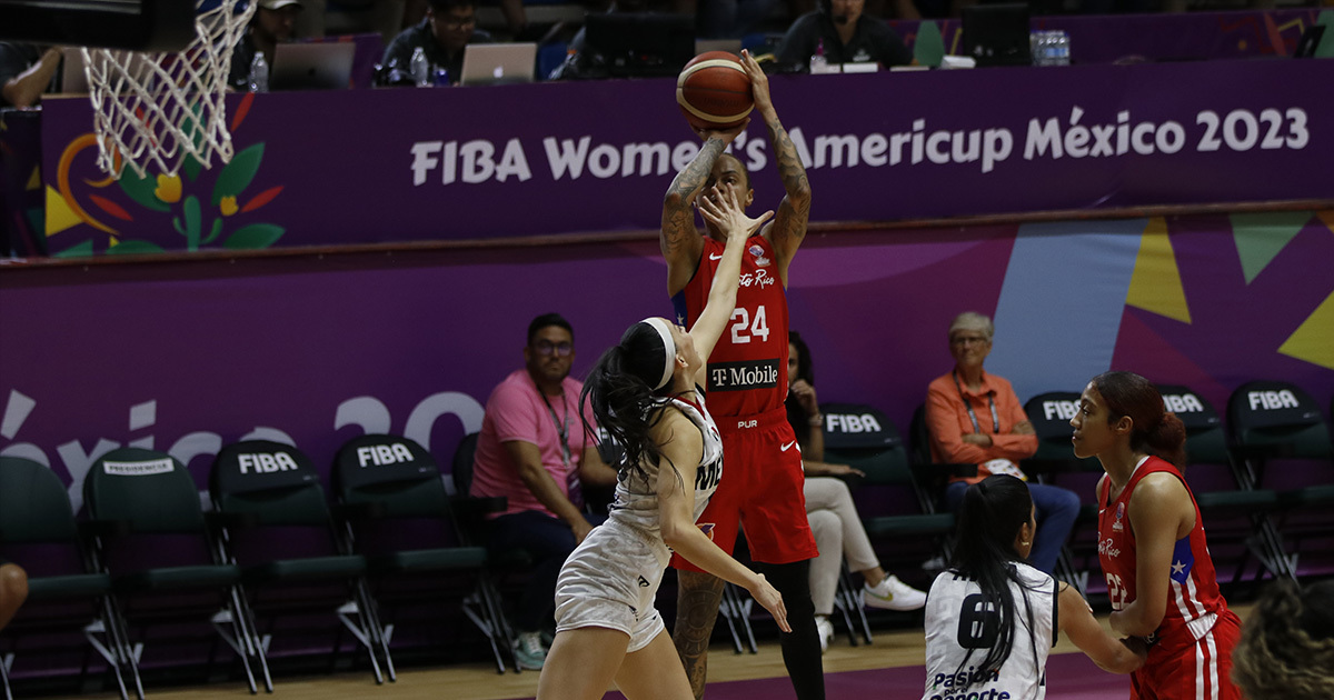 México Femenil lucha con todo pero cae ante Puerto Rico en la FIBA Americup en León