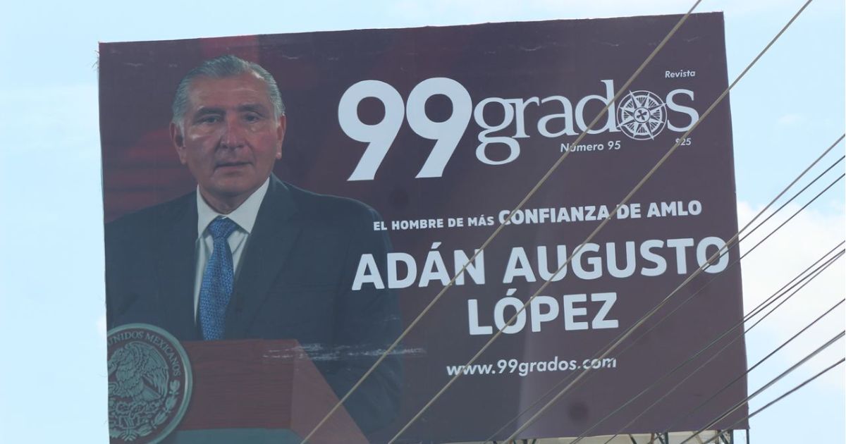 Espectaculares de Adán Augusto y Ale Gutiérrez 'tapizan' la carretera Silao-León  