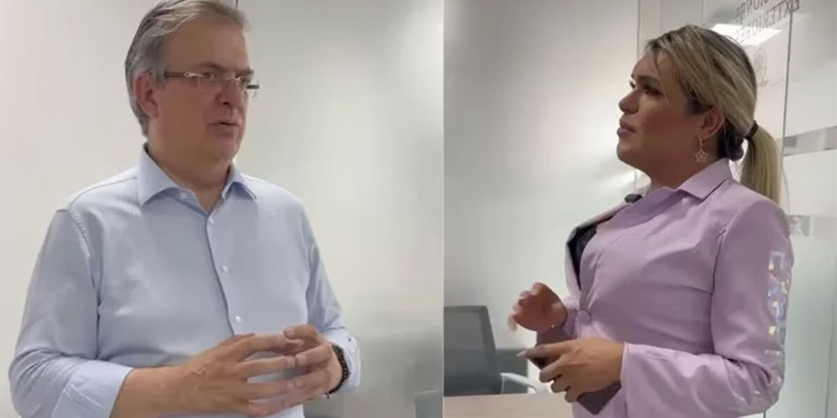 Marcelo Ebrard es fan de Wendy Guevara: “me motiva”, confiesa en redes 