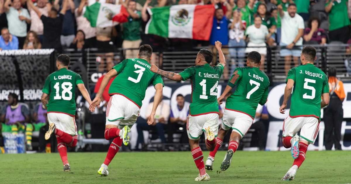 ¡Finalistas! México derrota 3-0 a Jamaica y enfrentará a Panamá por el título de la Copa Oro