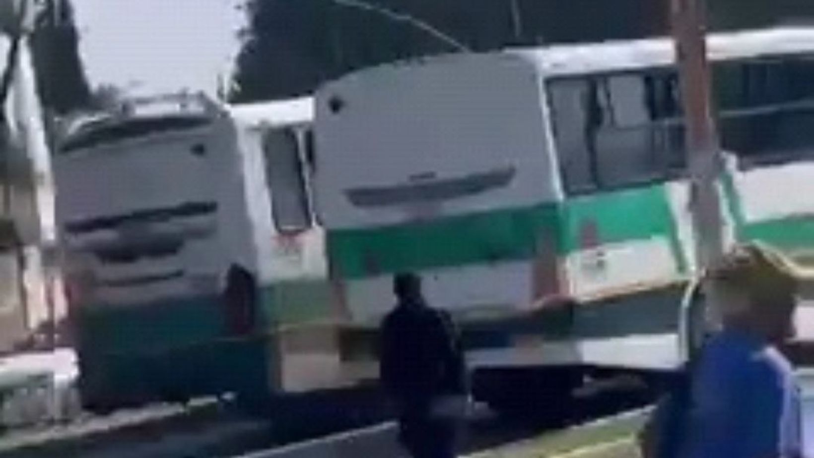 Denuncian “carreritas“ de autobuses de la línea 'Flecha Verde' en San José Iturbide