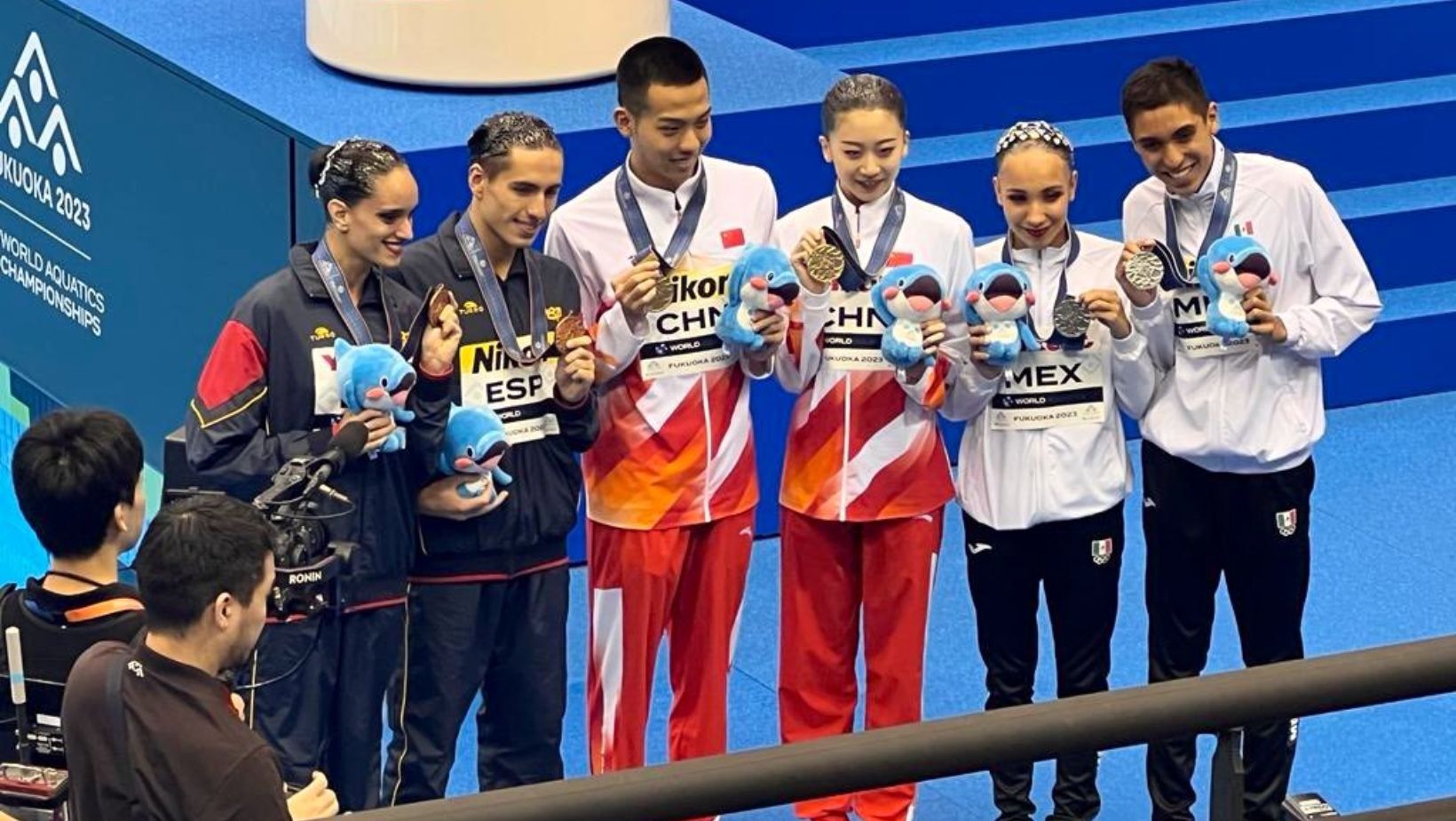 Histórico logro en Natación Artística: México obtiene su primera medalla en los Mundiales de World Aquatics