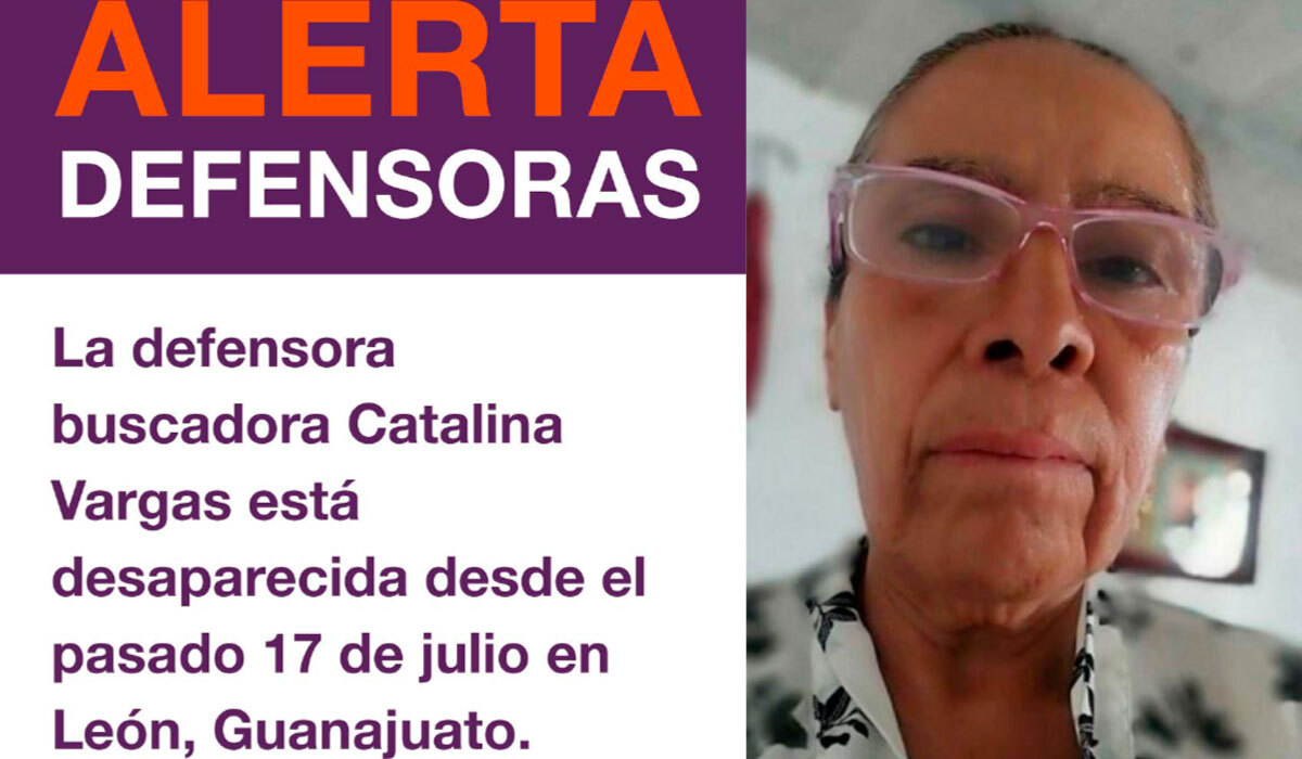 Colectivos acusan revictimización de buscadora Catalina Vargas; autoridades retrasaron inicio de búsqueda