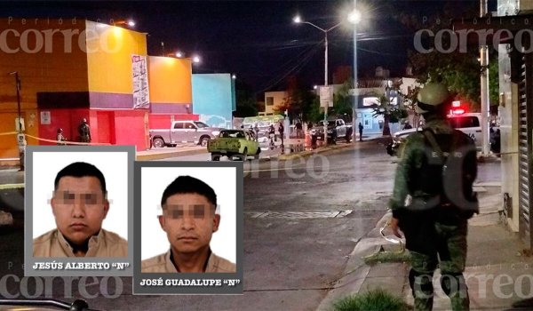 Detienen a asesinos de policías de Celaya que fueron atacados mientras cenaban