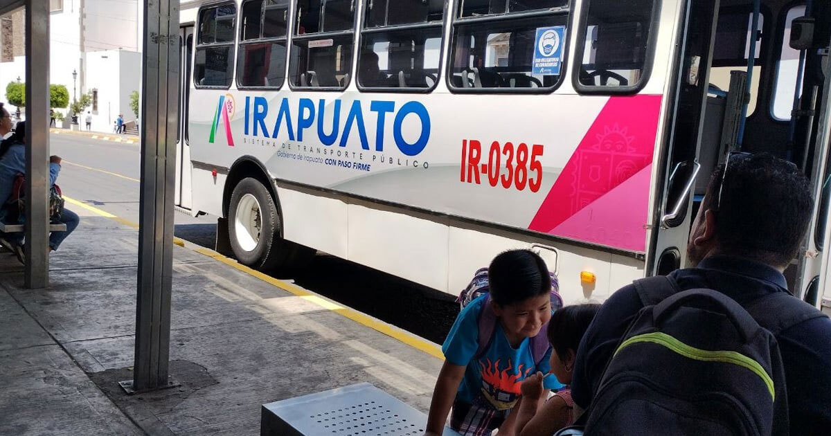 Transporte Público en Irapuato: Al menos 60% de las unidades tienen más de 10 años de antigüedad