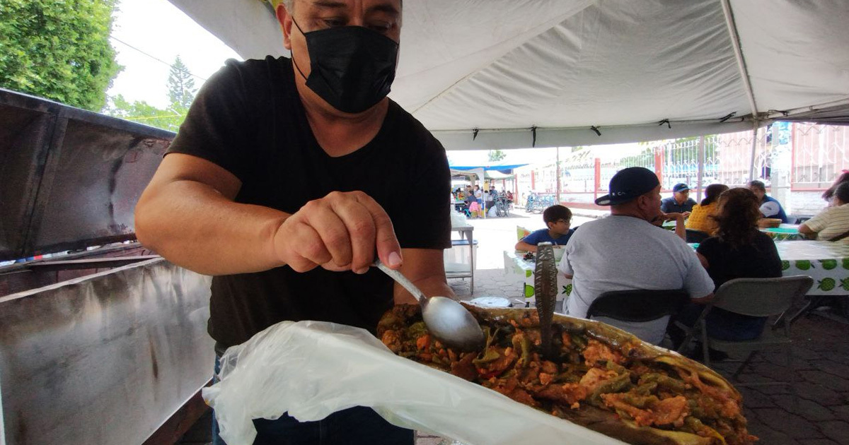 Pencas de nopal rellenas: el manjar de Valtierrilla que deleita a locales y foráneos