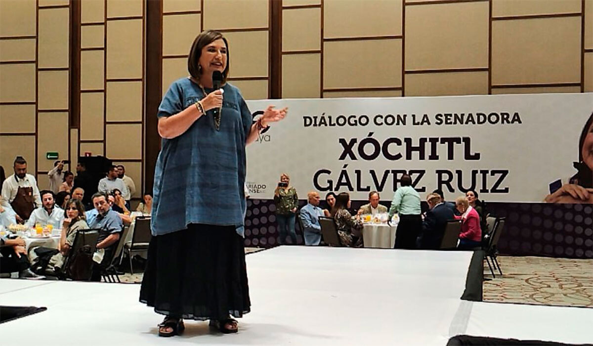 Lanza Xóchitl Gálvez reto a AMLO: acabar con la inseguridad de Celaya, Guanajuato