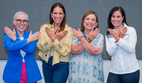 Xóchitl Gálvez no cree que Alejandra, Libia o 'La Wera' necesiten dedazo del gobernador: 