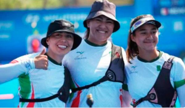 Equipo femenil mexicano consigue el bronce y el pase olímpico en el Mundial de Tiro con Arco 2023