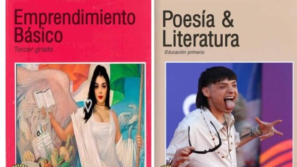 ¡Creatividad desatada! Portadas de libros de texto de la SEP al estilo de las redes sociales