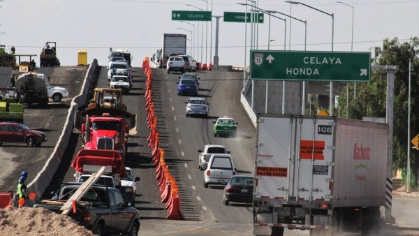 Distribuidor Vial Celanese de Celaya estará concluido en septiembre; lo habían anunciado para junio