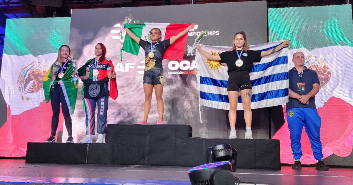 México logra bicampeonato panamericano en Artes Marciales Mixtas con 18 medallas 