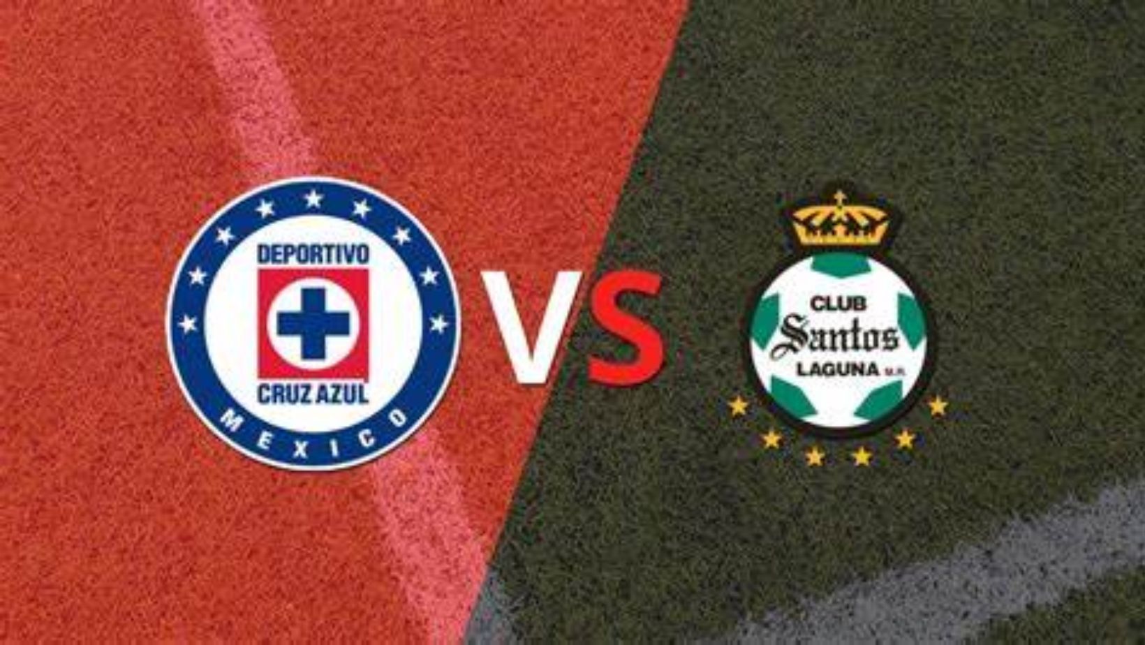 Cruz Azul y Santos Laguna empatan 2-2 en intenso partido en el Azteca