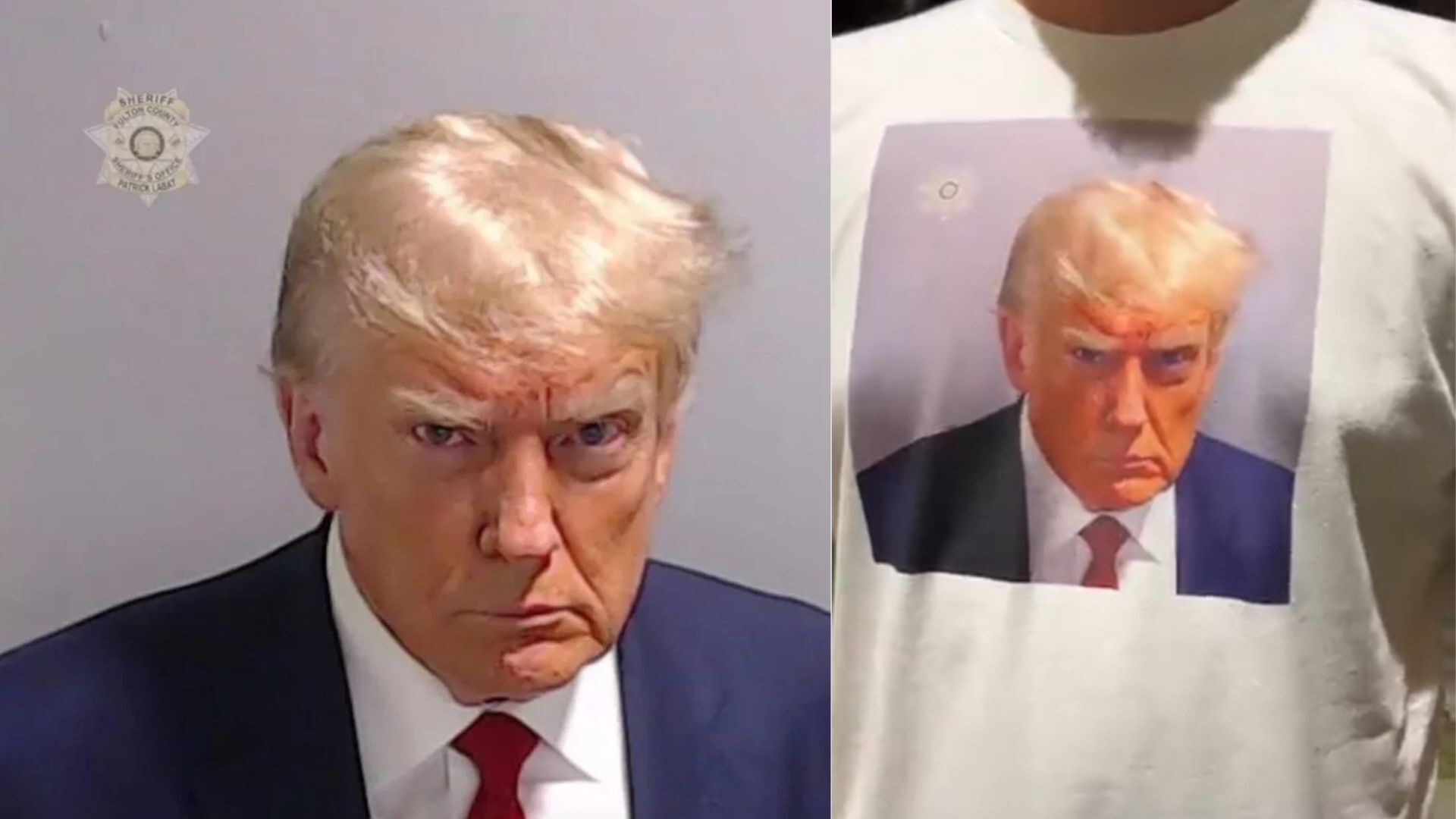 Foto policial de Trump causo revuelo: playeras, memes, tazas y más 