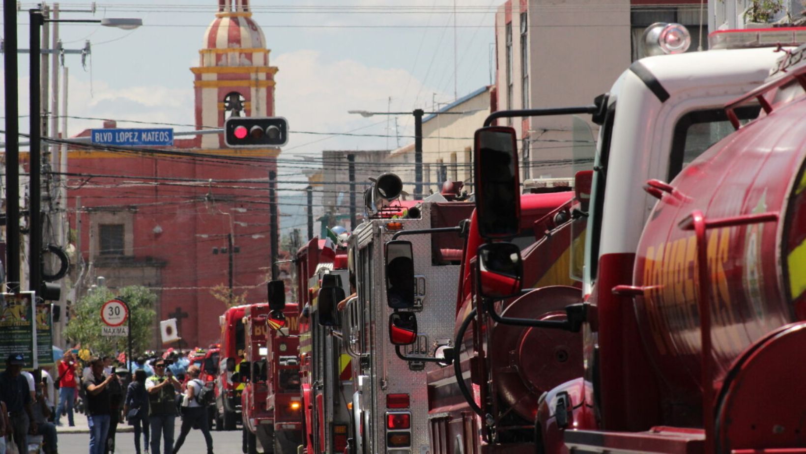 Celebran el día del bombero en Celaya a 68 años de la creación del Heroico Cuerpo