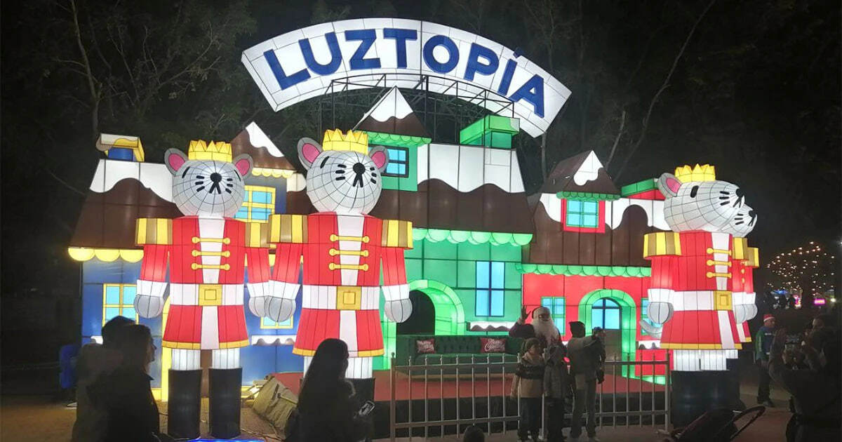 Vuelve ‘la magia navideña’ con la segunda edición del festival Luztopia, ¿cuando será? 