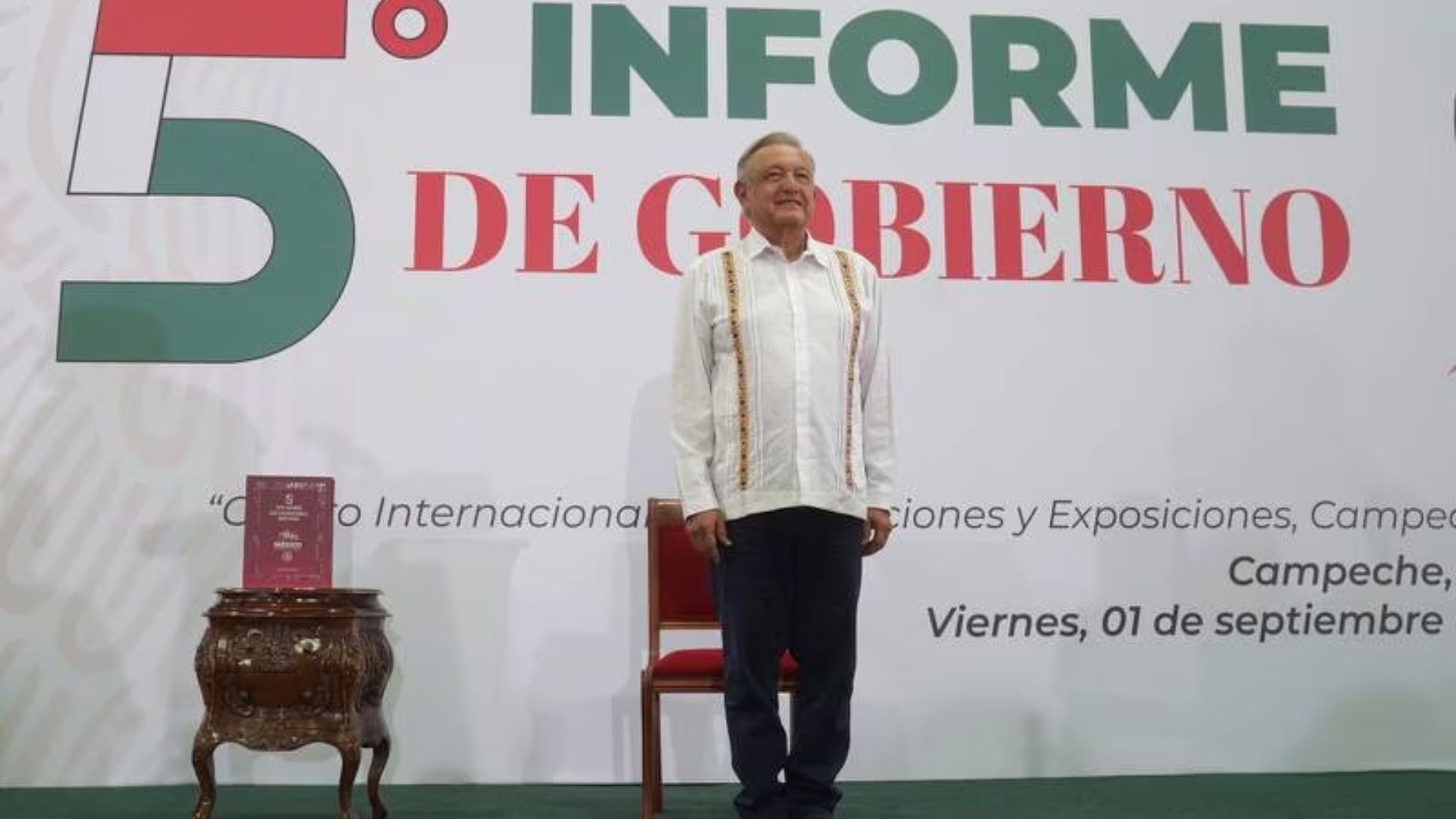 Lo más destacado del Quinto Informe de AMLO: pensiones, Tren Maya y hasta el Poder Judicial