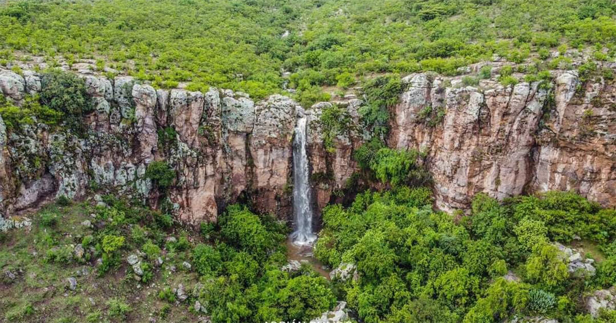  Fotos: Cascada El Salto en Apaseo el Alto revive con la lluvia y brinda espectaculares vistas