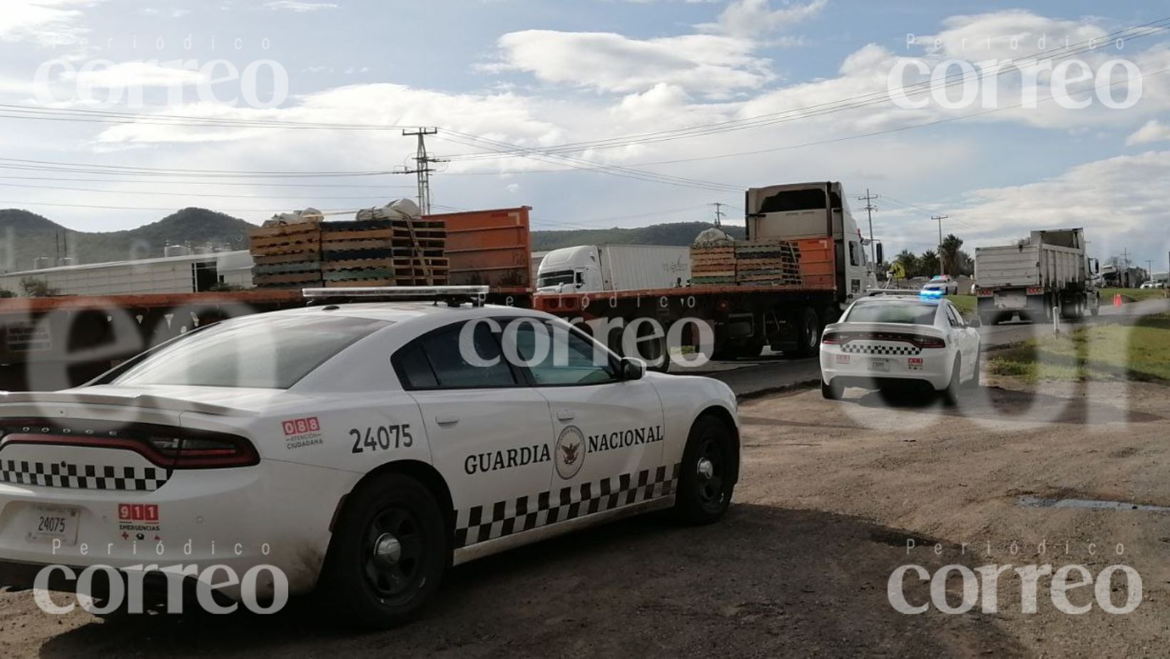 Hombre muere atropellado en la carretera Federal 57 de San Luis de la Paz