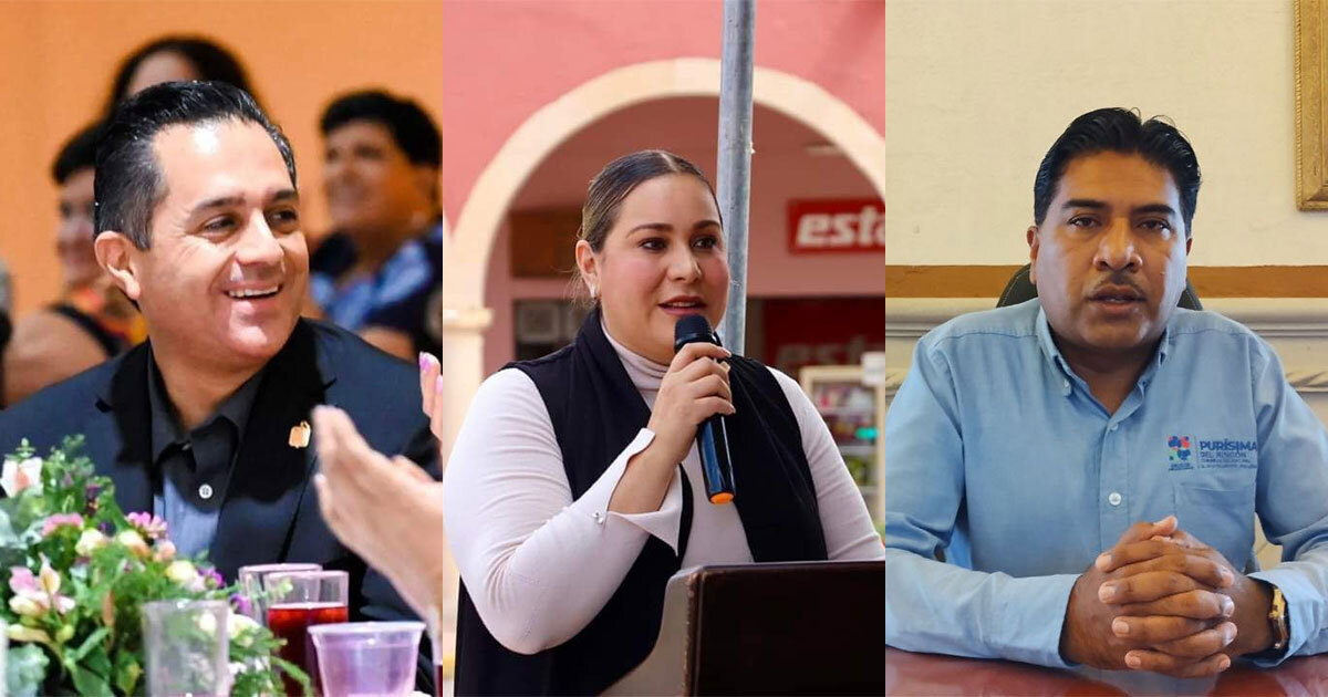 Alcaldes de los Pueblos del Rincón en Guanajuato anuncian que van por reelección