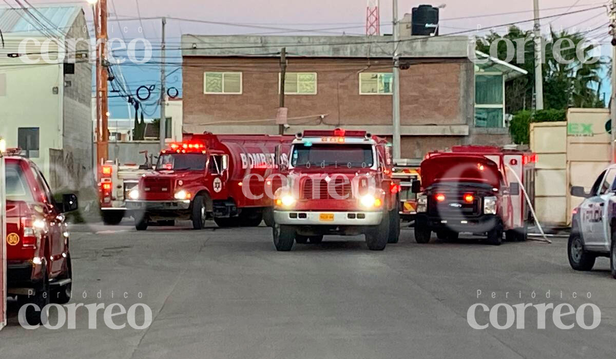 Se incendia empresa recicladora en Industrial Jerez de León ¿por qué ocurrió?