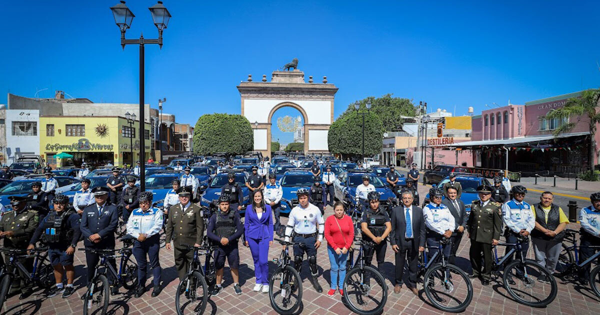 Amplían equipamiento de corporaciones de seguridad en León  