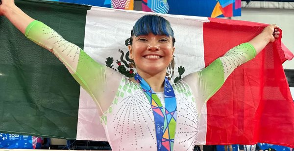 Alexa Moreno Brilla en la Copa del Mundo de Gimnasia Artística con Medalla de Oro