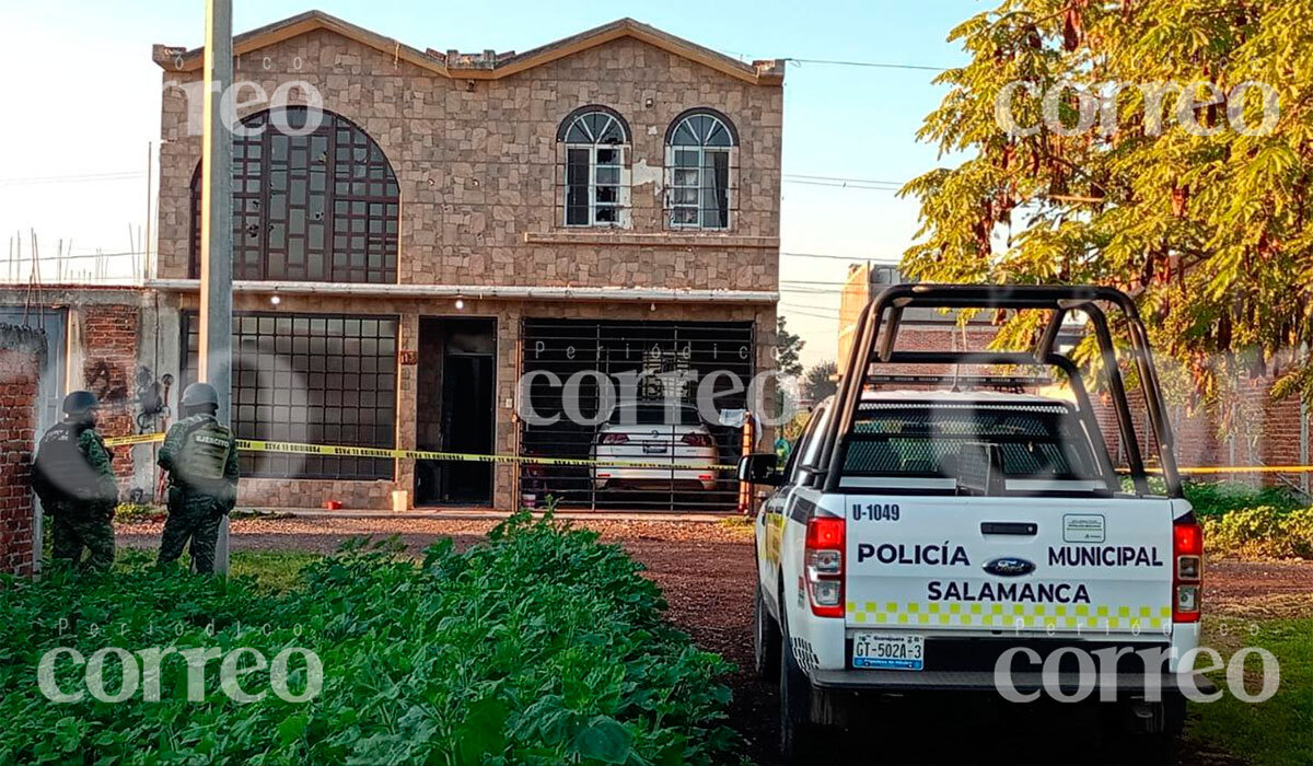 Disparan más de 160 veces contra casa en Salamanca; hombre queda grave