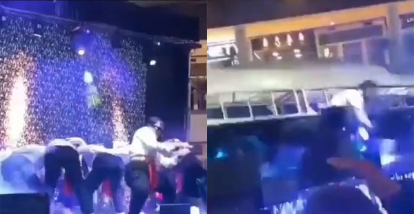 Escenografía aplasta a bailarines en pleno show en Colombia: así fue el impactante momento 