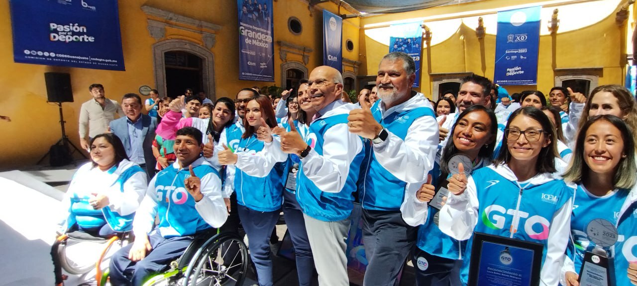 Ellos son los atletas que representarán a Guanajuato en los Juegos Panamericanos 2023: así los abanderaron