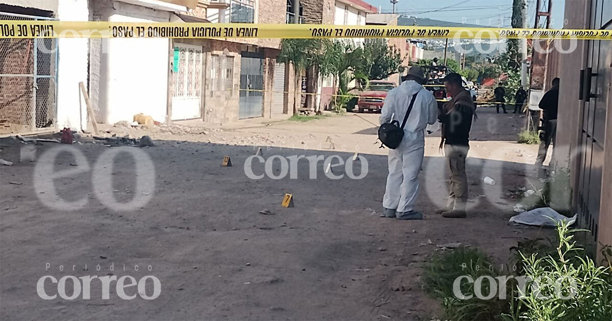 Asesinan a joven de al menos 20 balazos en la colonia Zapote Del Milagro de Irapuato 