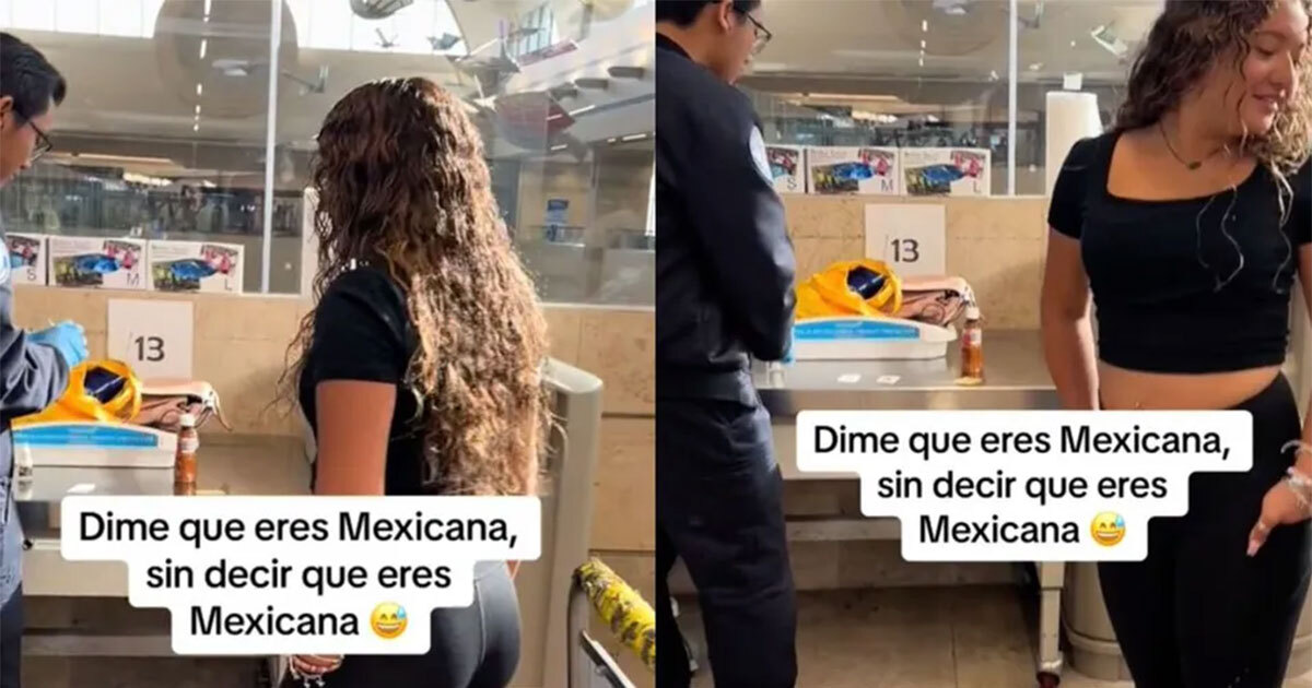 ‘Dime que eres mexicana sin decir que eres mexicana’: la detienen en aeropuerto por llevar bote de Tajín