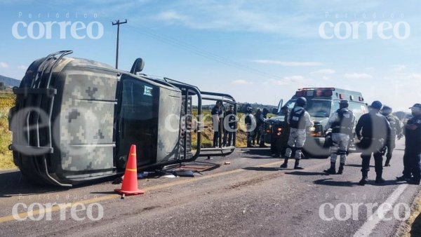 San Luis de la Paz: accidente deja a 7 lesionados en la Carretera Federal 57