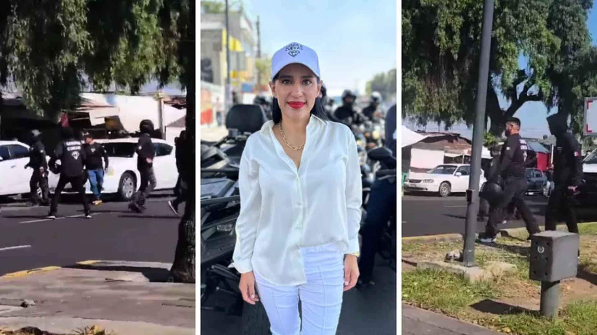 Sandra Cuevas no da una, en su campaña por CDMX vuelve a desatarse riña (video)