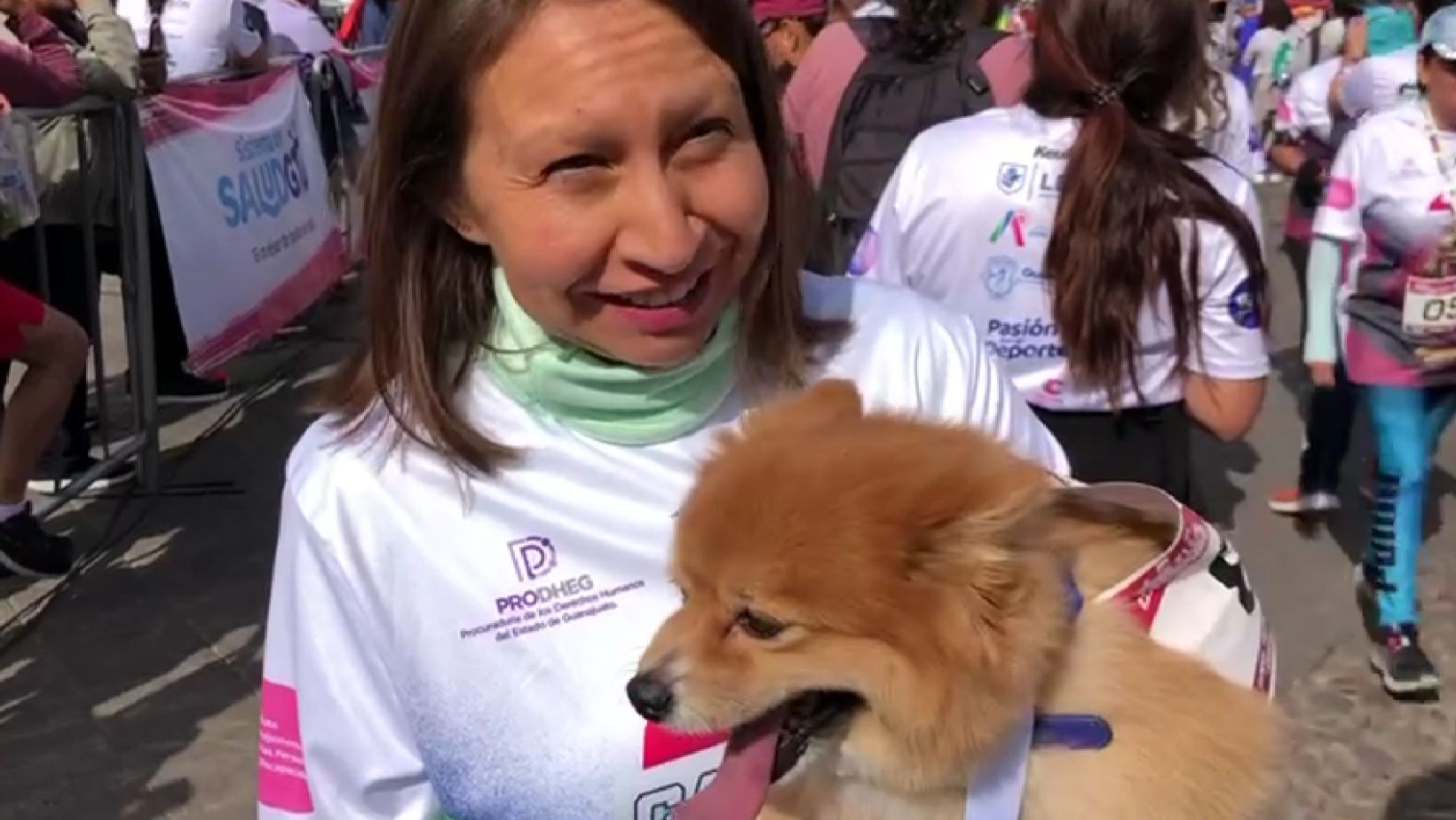 Carrera de Periódico Correo en Guanajuato fomenta inclusión por mascotas