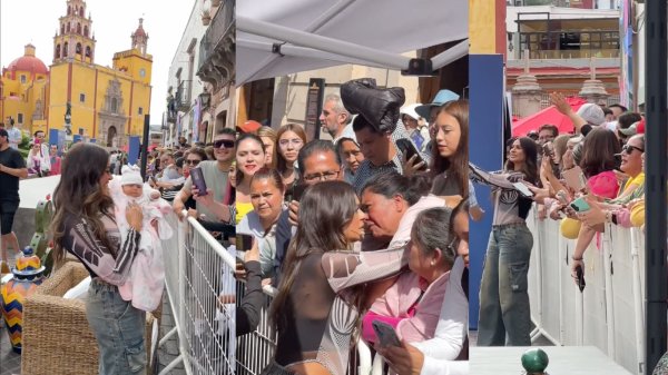 ¿Cómo fue la visita de Galilea Montijo a Guanajuato? Fotos, sonrisas y hasta bebés hubo 