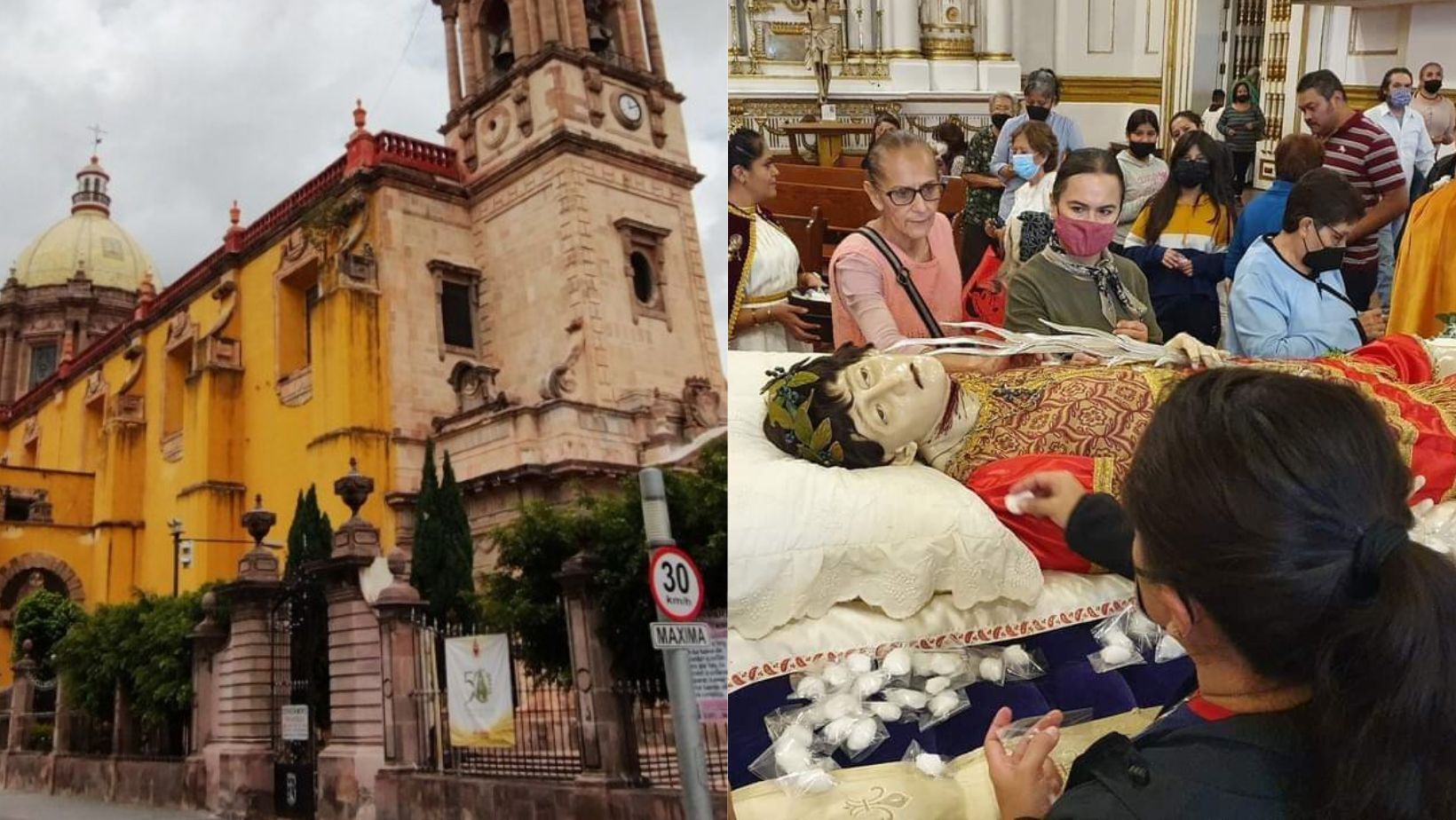 ¿Cuál es la historia de las reliquias de San Plácido y su impacto en Celaya después de 152 años?