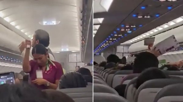 Plaga de mosquitos en vuelo de Volaris causa caos entre pasajeros (Video)