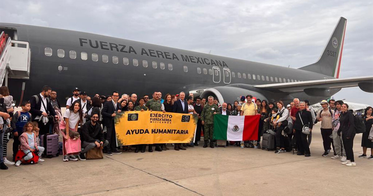 Mexicanos usan puente aéreo de Tel Aviv y arriban a España desde Israel