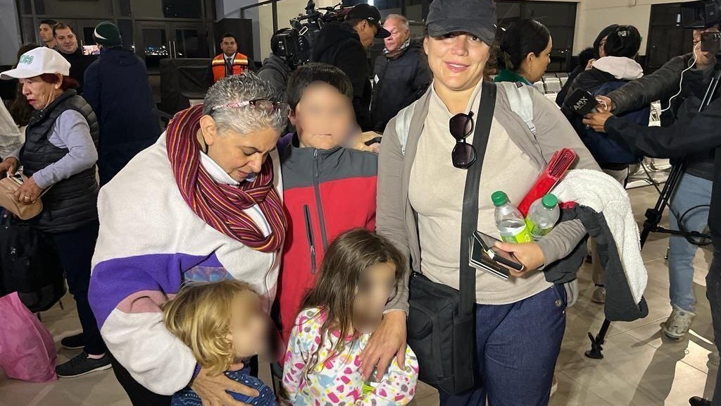 Eliane de Irapuato ya está en México con sus hijos; su vida quedó dividida por la guerra en Israel