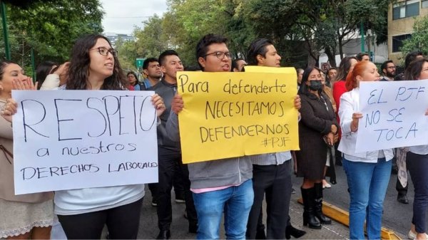 ¿Por qué se manifiestan trabajadores del Poder Judicial y qué tiene que ver Morena en los fideicomisos?