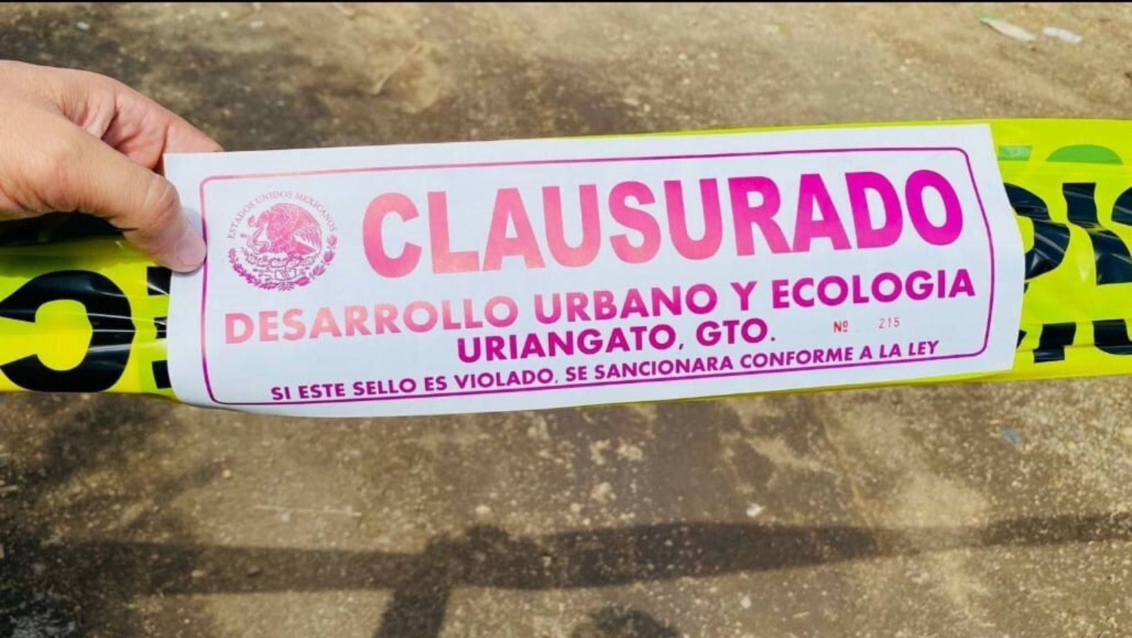 Autoridades de Uriangato clausuran tiradero de basura ante denuncias ciudadanas