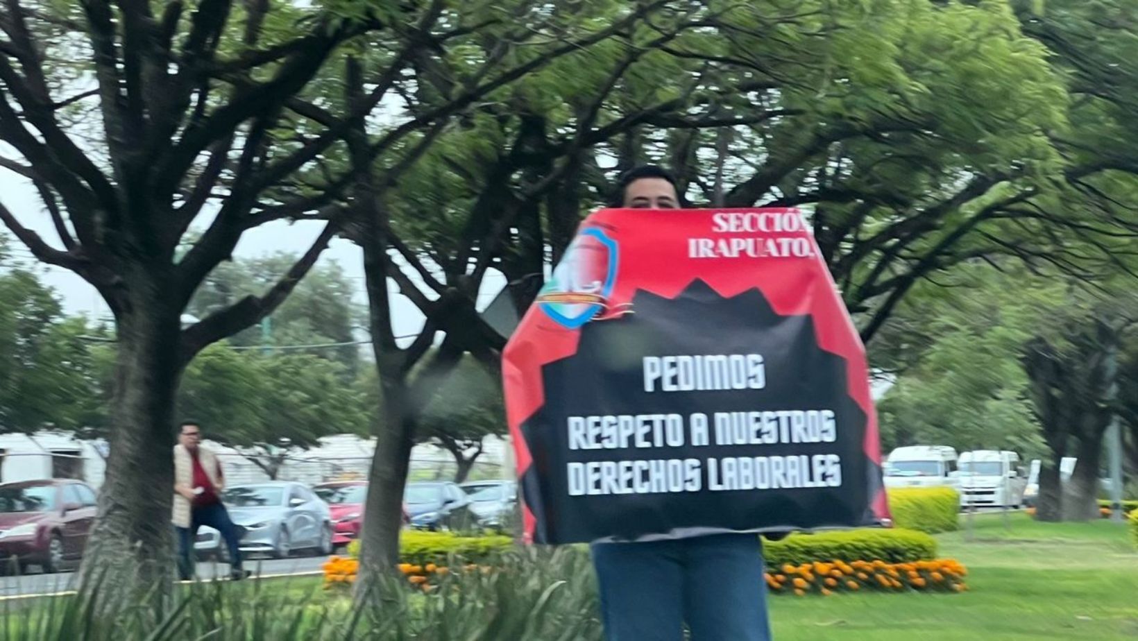  Por segundo día, trabajadores del Poder Judicial en Guanajuato salen a las calles a manifestarse